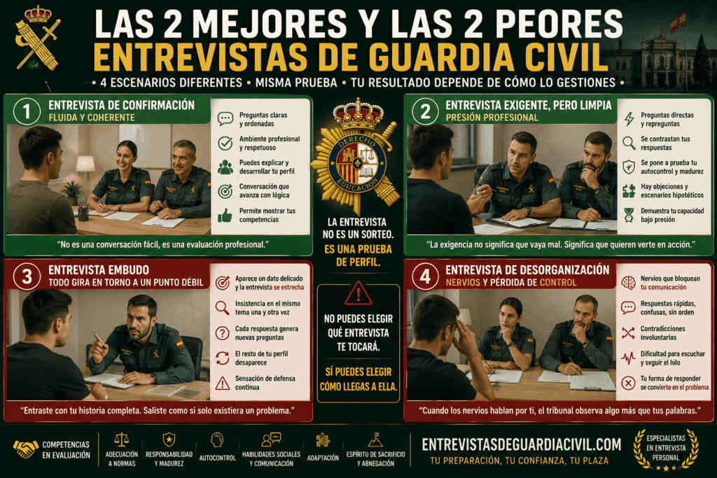 Las dos mejores y las dos peores entrevistas de Guardia Civil que puedes encontrarte
