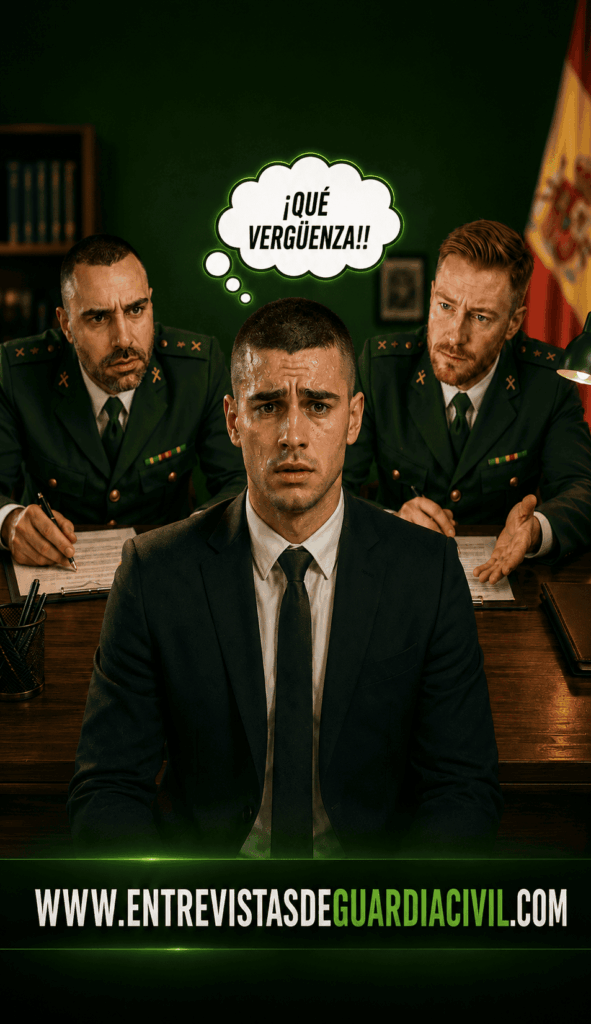 Soy tímido: cómo preparar la entrevista de Guardia Civil sin parecer inseguro o bloqueado