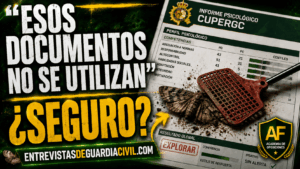 Informe psicológico CUPERGC utilizado en la entrevista de Guardia Civil